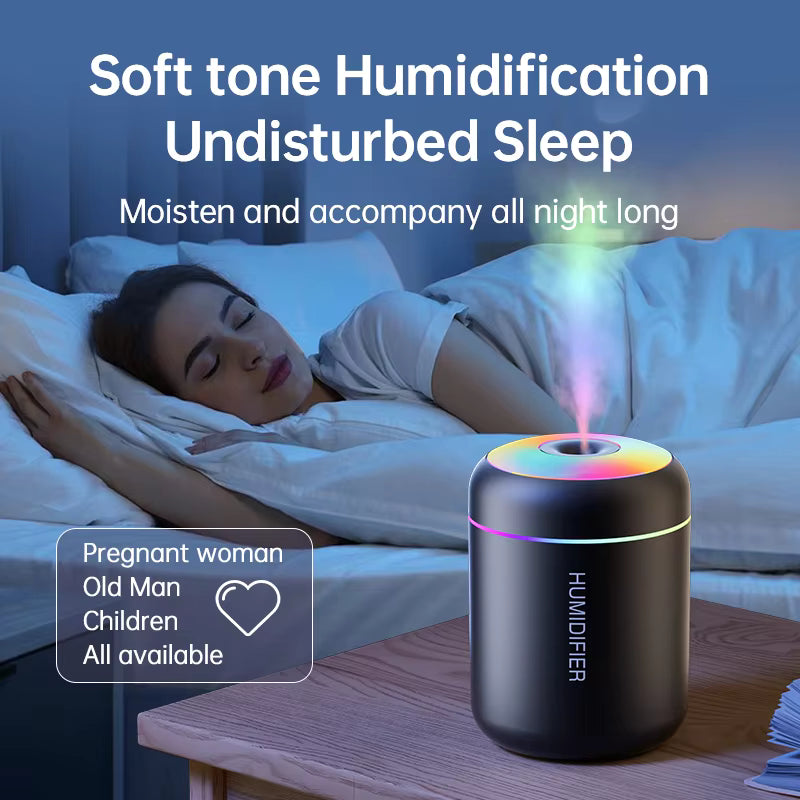 Humidificador Portátil Ultrasónico – Aire Saludable y Bienestar en Casa